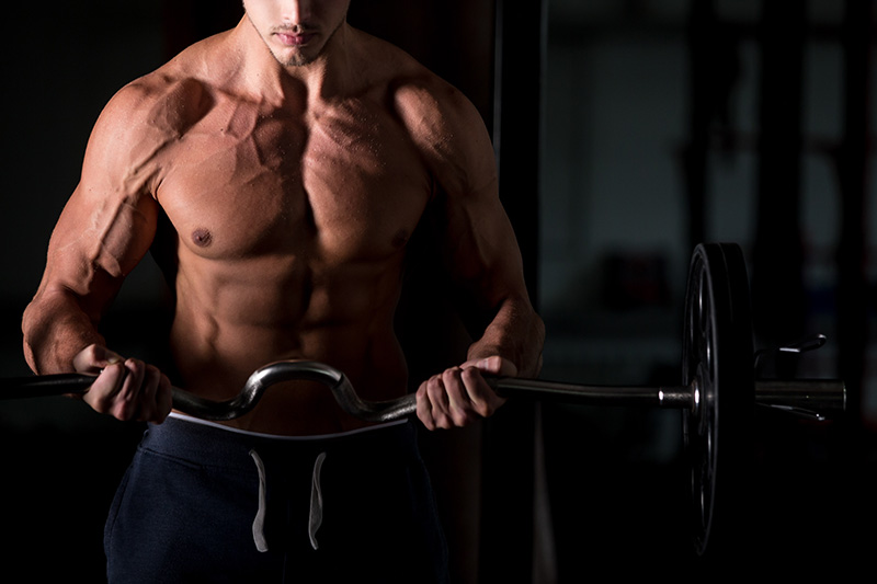 floor bench press