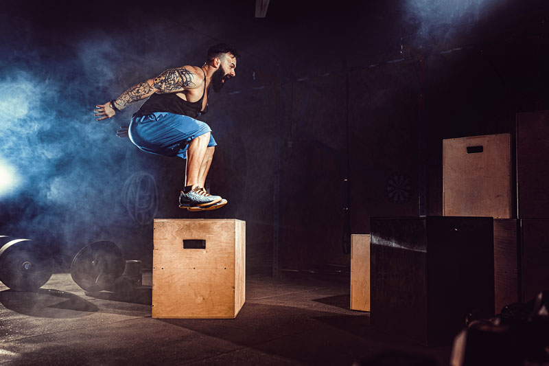 box jump workout